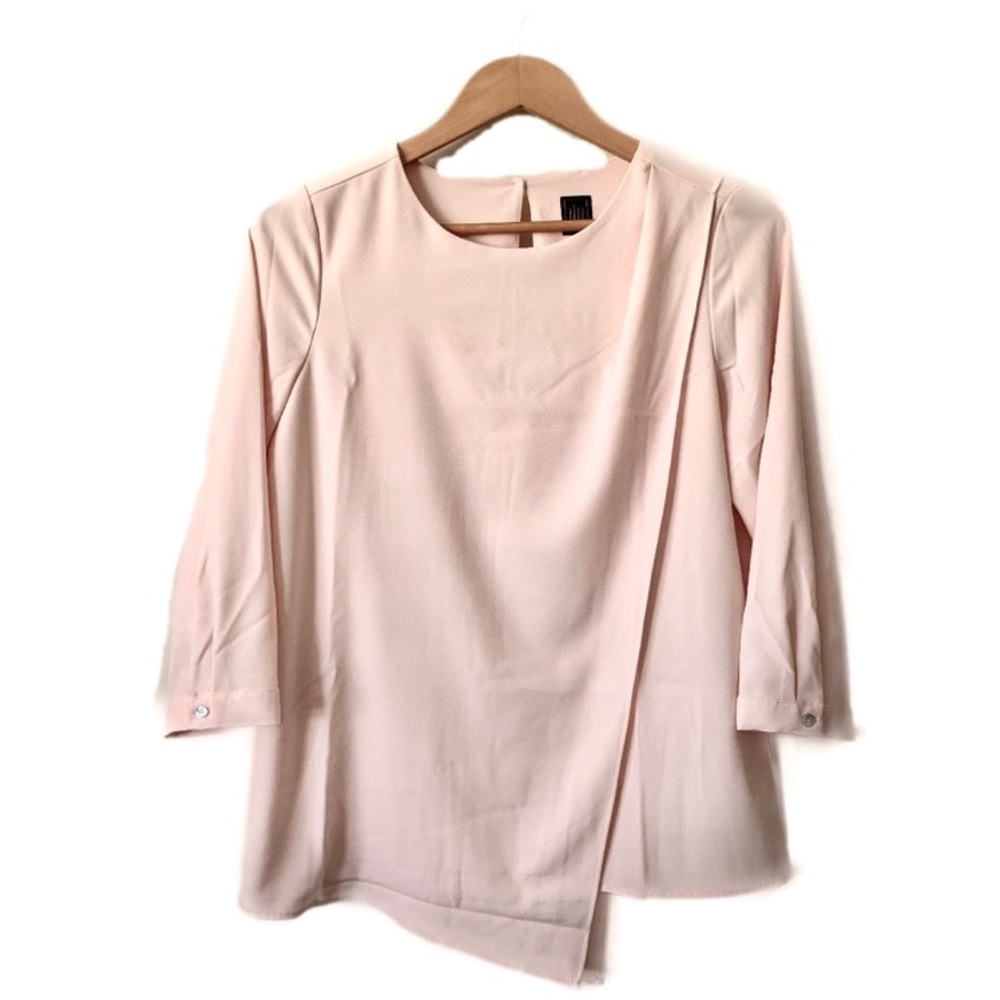 LTD Pale Rose Double Cover Blouse Size S